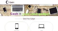 Desktop Screenshot of cashit.in